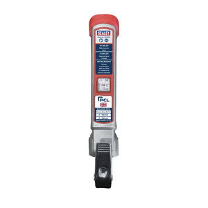 Sealey Tyre Inflator, 2.7M Hose, Twin Clip-On Connector