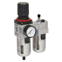 Load image into Gallery viewer, Sealey Air Filter/Regulator/Lubricator - High Flow
