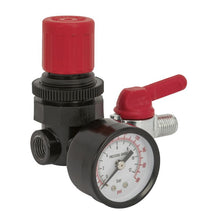 Load image into Gallery viewer, Sealey Air Regulator 1/4"BSP Female - 1/4"BSP Male
