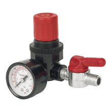 Load image into Gallery viewer, Sealey Air Regulator 1/4"BSP Female - 1/4"BSP Male
