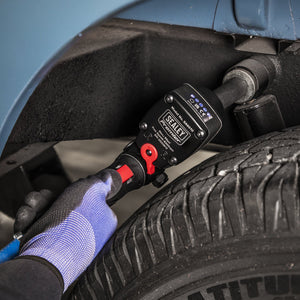 Sealey Air Impact Wrench 1/2" Drive Super Stubby - Twin Hammer