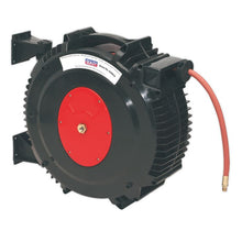 Load image into Gallery viewer, Sealey Retractable Air Hose Reel 13mm ID x 15M - Rubber Hose
