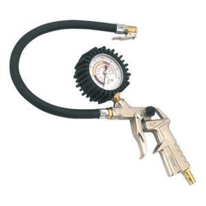 Sealey Tyre Inflator, Clip-On Connector (SA924)