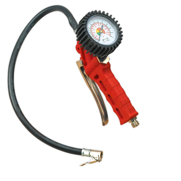 Sealey Tyre Inflator, Clip-On Connector (SA9302)