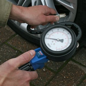 Sealey Jumbo Tyre Inflator, Clip-On Connector