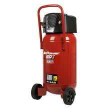 Load image into Gallery viewer, Sealey Compressor 50L Belt Drive 2hp Oil-Free
