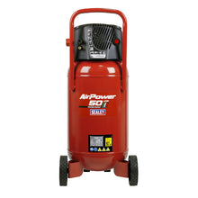 Load image into Gallery viewer, Sealey Compressor 50L Belt Drive 2hp Oil-Free
