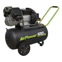 Load image into Gallery viewer, Sealey Air Compressor 100L V-Twin Direct Drive 3hp (SAC10030VE)
