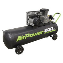 Load image into Gallery viewer, Sealey Air Compressor 200L Belt Drive 3hp

