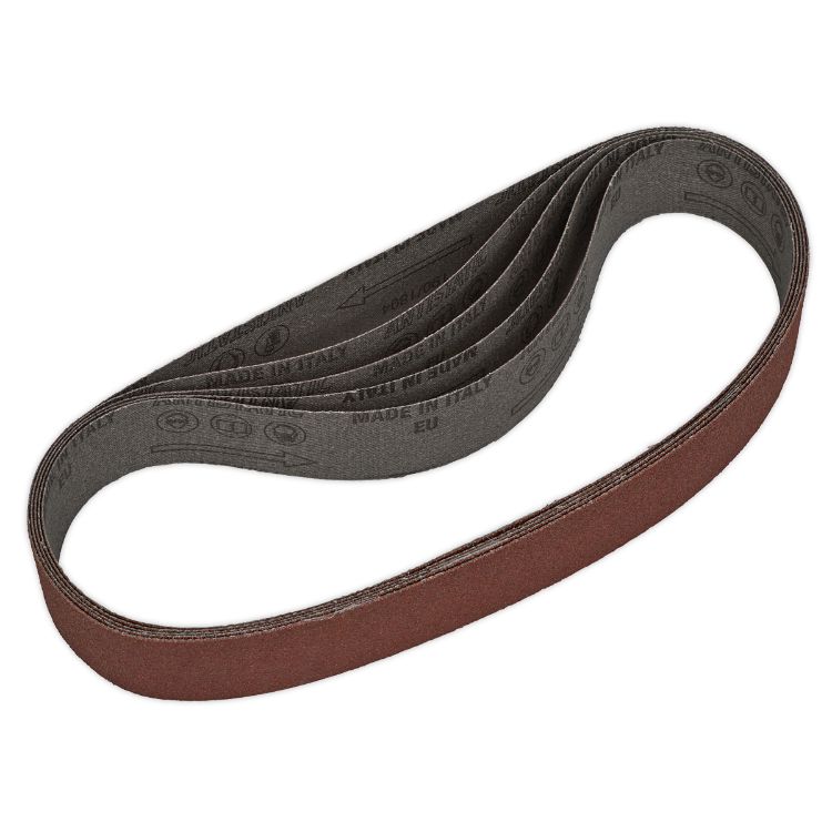 Sealey Sanding Belt 30 x 540mm 80Grit - Pack of 5
