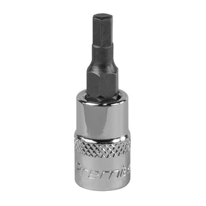 Sealey Hex Socket Bit 4mm 1/4" Sq Drive (Premier)