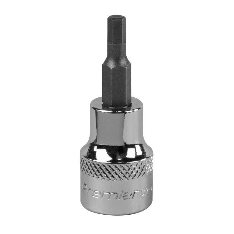 Sealey Hex Socket Bit 4mm 3/8