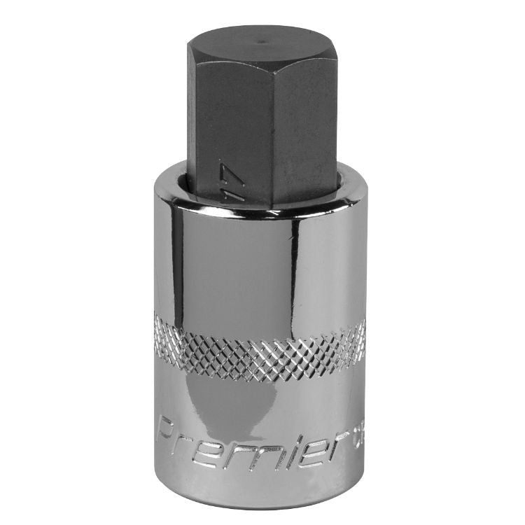Sealey Hex Socket Bit 17mm 1/2