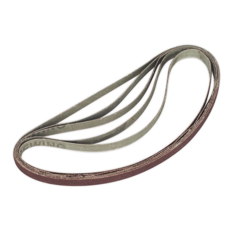 Sealey Sanding Belt 8 x 456mm 100Grit - Pack of 5