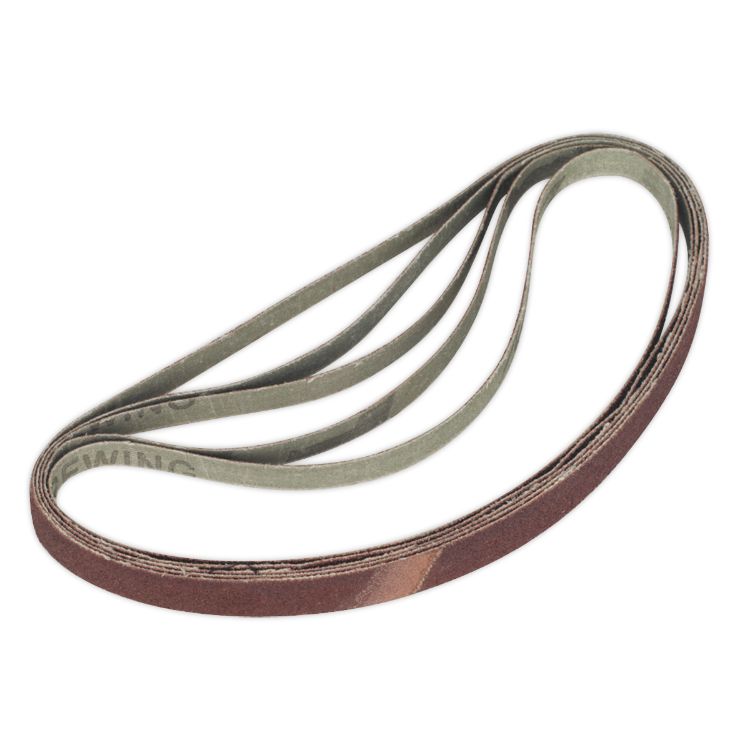 Sealey Sanding Belt 12 x 456mm 80Grit - Pack of 5