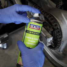 Load image into Gallery viewer, Sealey Chain &amp; Cable Clear Lubricant 500ml
