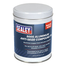 Load image into Gallery viewer, Sealey Aluminium Anti-Seize Compound 500g Tin
