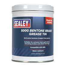 Load image into Gallery viewer, Sealey Bentone Grease for Brakes 500g Tin

