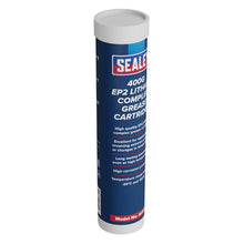 Load image into Gallery viewer, Sealey EP2 Lithium Complex Grease Cartridge 400g
