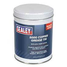 Load image into Gallery viewer, Sealey Copper Grease 500g Tin
