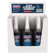 Load image into Gallery viewer, Sealey Stud Lock High Strength 50ml - Pack of 12
