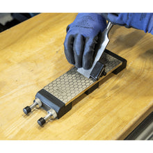 Load image into Gallery viewer, Sealey Combination Diamond Sharpening Whetstone, Adjustable Stone Holder
