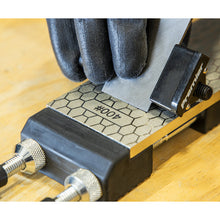Load image into Gallery viewer, Sealey Combination Diamond Sharpening Whetstone, Adjustable Stone Holder

