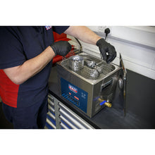 Load image into Gallery viewer, Sealey Ultrasonic Parts Cleaning Tank 9L
