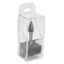 Load image into Gallery viewer, Sealey Tungsten Carbide Rotary Burr Arc Pointed Nose 10mm
