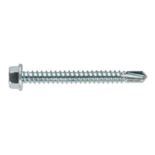 Load image into Gallery viewer, Sealey Self-Drilling Screw 5.5 x 50mm Hex Head Zinc - Pack of 100
