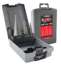Load image into Gallery viewer, Abracs 3pc Step Drill Kit
