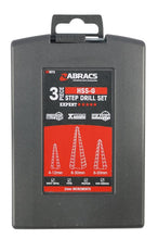 Load image into Gallery viewer, Abracs 3pc Step Drill Kit
