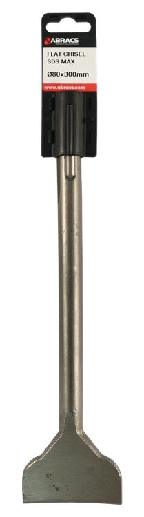 Abracs 80mm x 300mm Flat Chisel SDS Max