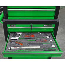 Load image into Gallery viewer, Sealey Easy Peel Shadow Foam Green/Black 1200 x 550 x 50mm
