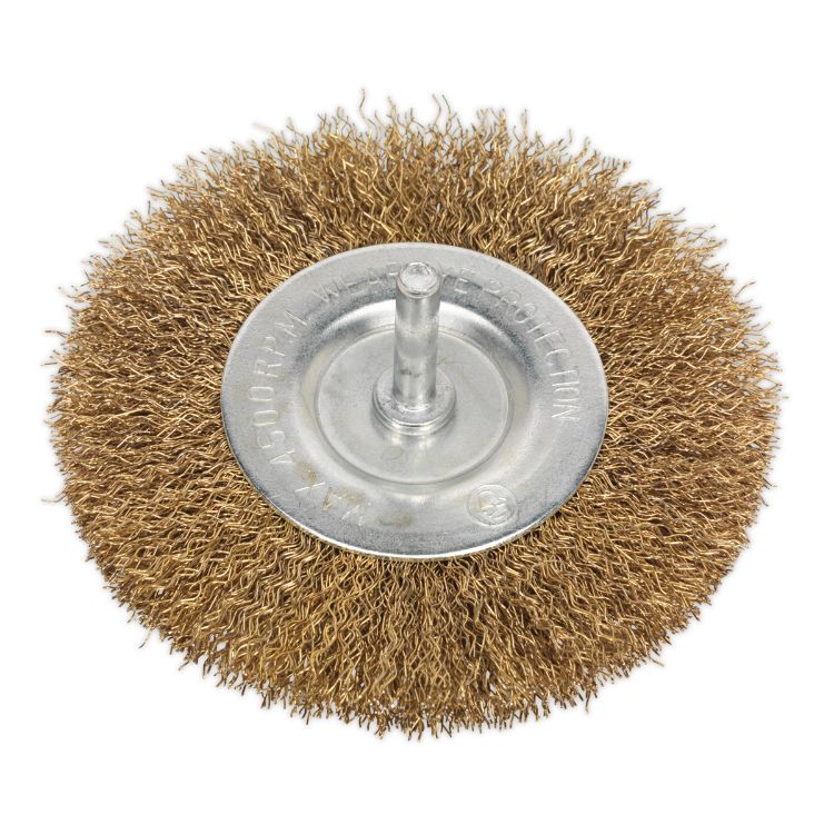 Sealey Flat Wire Brush 100mm (4