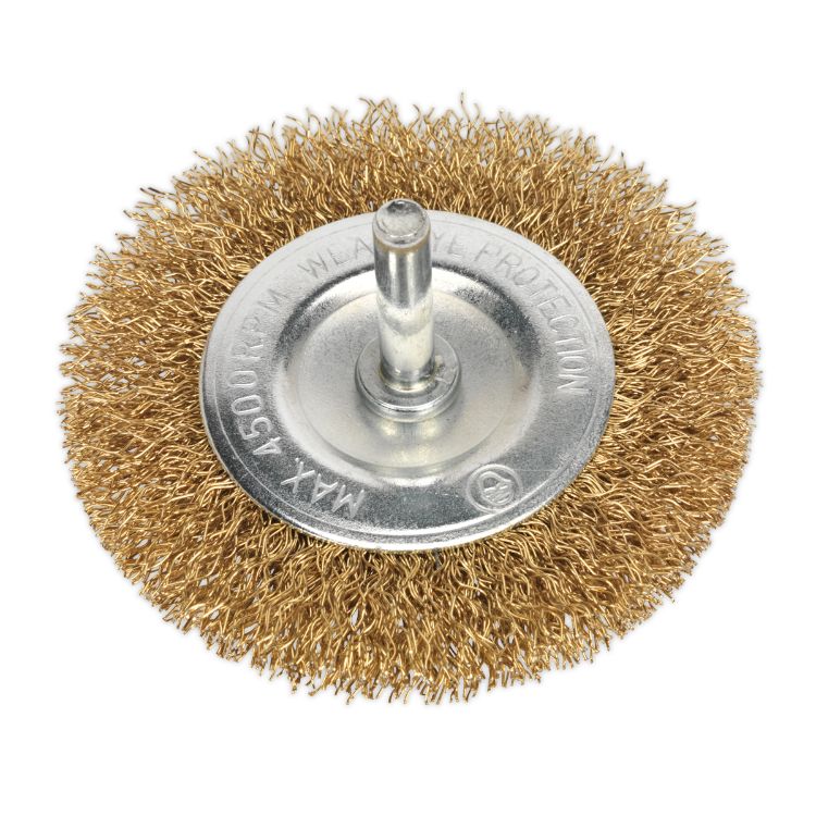 Sealey Flat Wire Brush 75mm (3