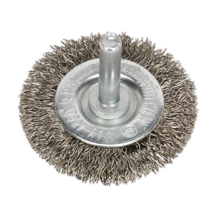 Sealey Flat Wire Brush Stainless Steel 50mm (2