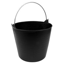 Load image into Gallery viewer, Sealey Heavy-Duty Flexi Tub 26L, Metal Handle - Black
