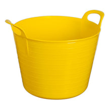 Load image into Gallery viewer, Sealey Heavy-Duty Flexi Tub 40L - Yellow
