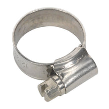 Load image into Gallery viewer, Sealey Hose Clip Stainless Steel 16-22mm - Pack of 10
