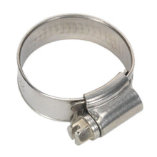 Load image into Gallery viewer, Sealey Hose Clip Stainless Steel 22-32mm - Pack of 10
