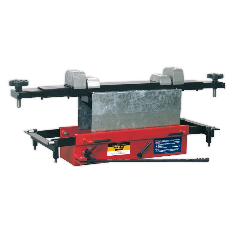Sealey Jacking Beam 3 Tonne, Arm Extenders & Flat Roller Supports