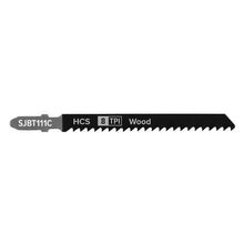 Load image into Gallery viewer, Sealey Jigsaw Blade 100mm - General Wood  8tpi - Pack of 5
