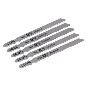 Sealey Jigsaw Blade 100mm - Aluminium  8tpi - Pack of 5