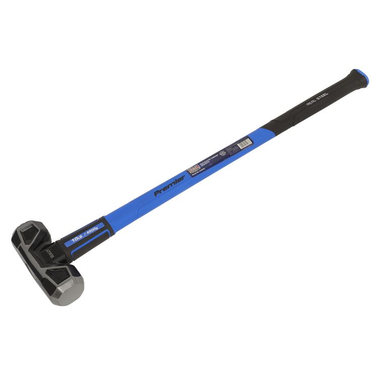 Sealey Sledge Hammer 10lb - Fibreglass Shaft (SLHG10) (Premier)