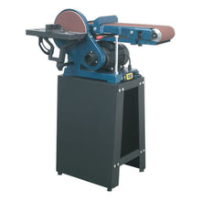 Load image into Gallery viewer, Sealey Belt/Disc Sander Floor Standing 1220 x 150mm/230mm
