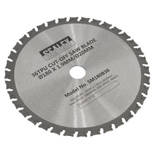 Load image into Gallery viewer, Sealey Cut-Off Saw Blade 180 x 1.9mm/20mm 36tpu
