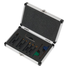 Load image into Gallery viewer, Sealey Indexable 8mm Lathe Turning Tool Set 7pc
