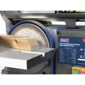 Sealey Belt/Disc Sander 915 x 100mm/150mm 370W/230V