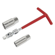 Load image into Gallery viewer, Sealey Spark Plug T-Bar Wrench 16/21mm
